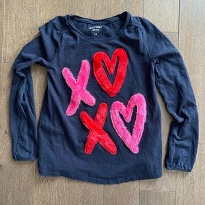 ❤️4 for $25❤️ Girls Valentine’s‎ Day top size large